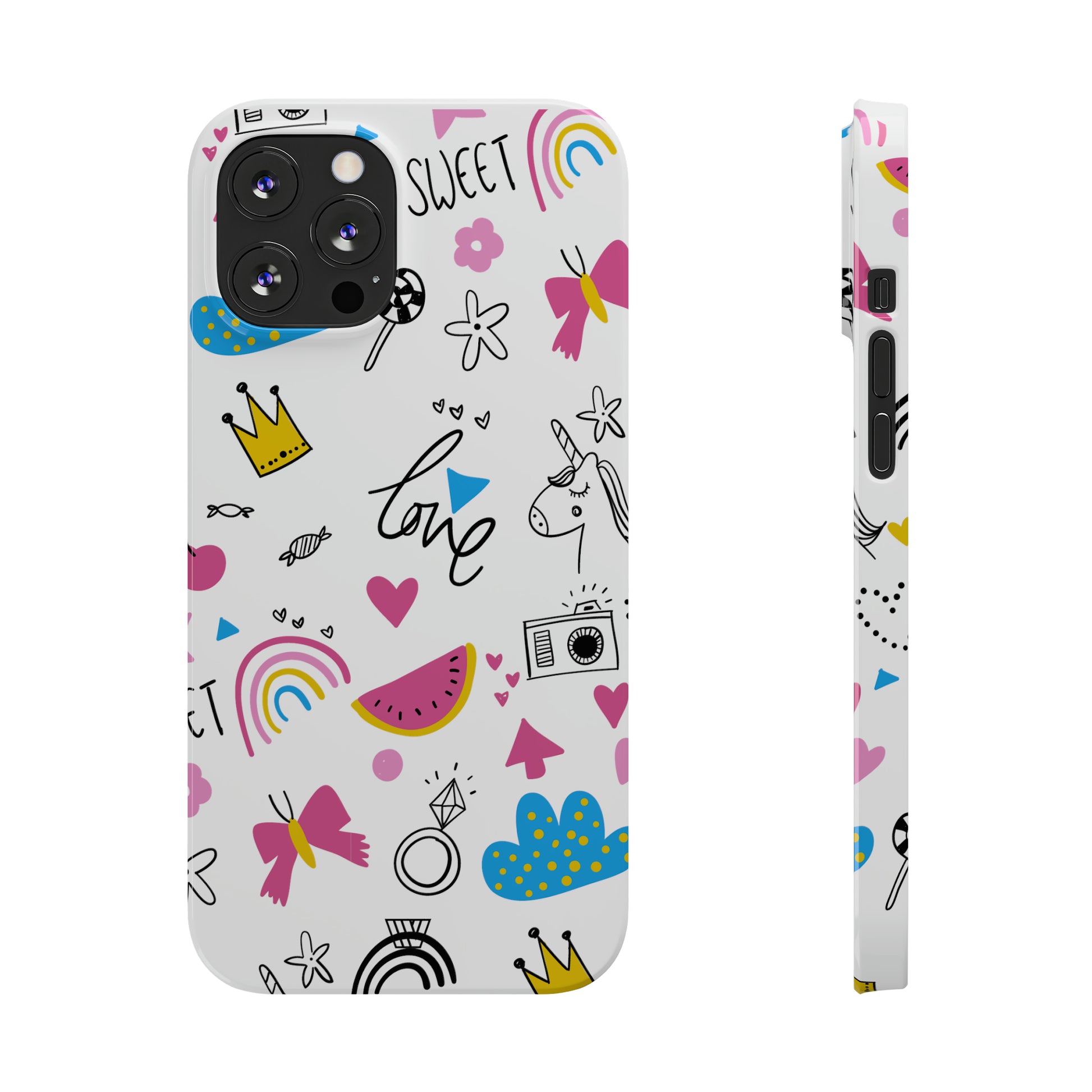 SWEET LOVE | Slim iPhone Case - Trovvve