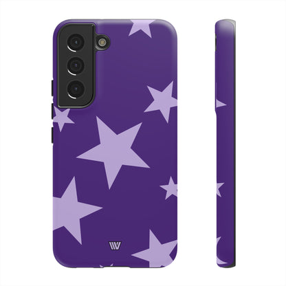 PURPLE BOLD STARS | Tough Phone Case