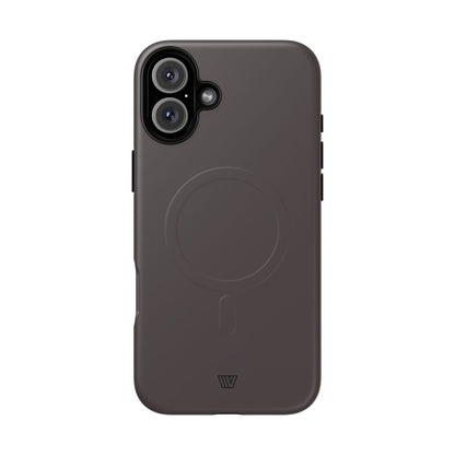 Tundora Grey MagSafe Tough iPhone Case – iPhone 16 Plus, Matte