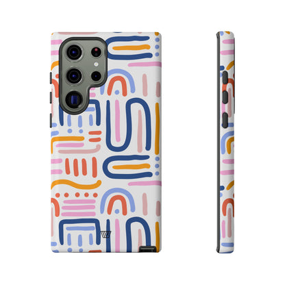 MEMPHIS BOLD LINES | Tough Phone Case - Trovvve