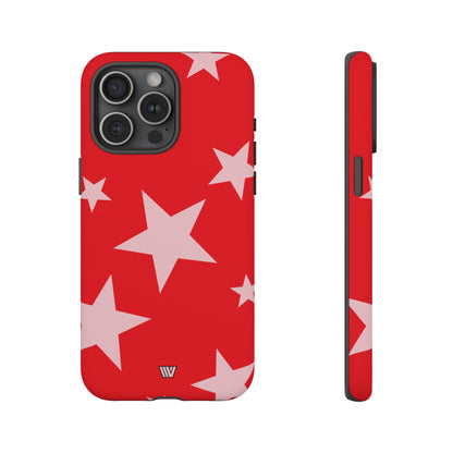 RED BOLD STARS | Tough Phone Case