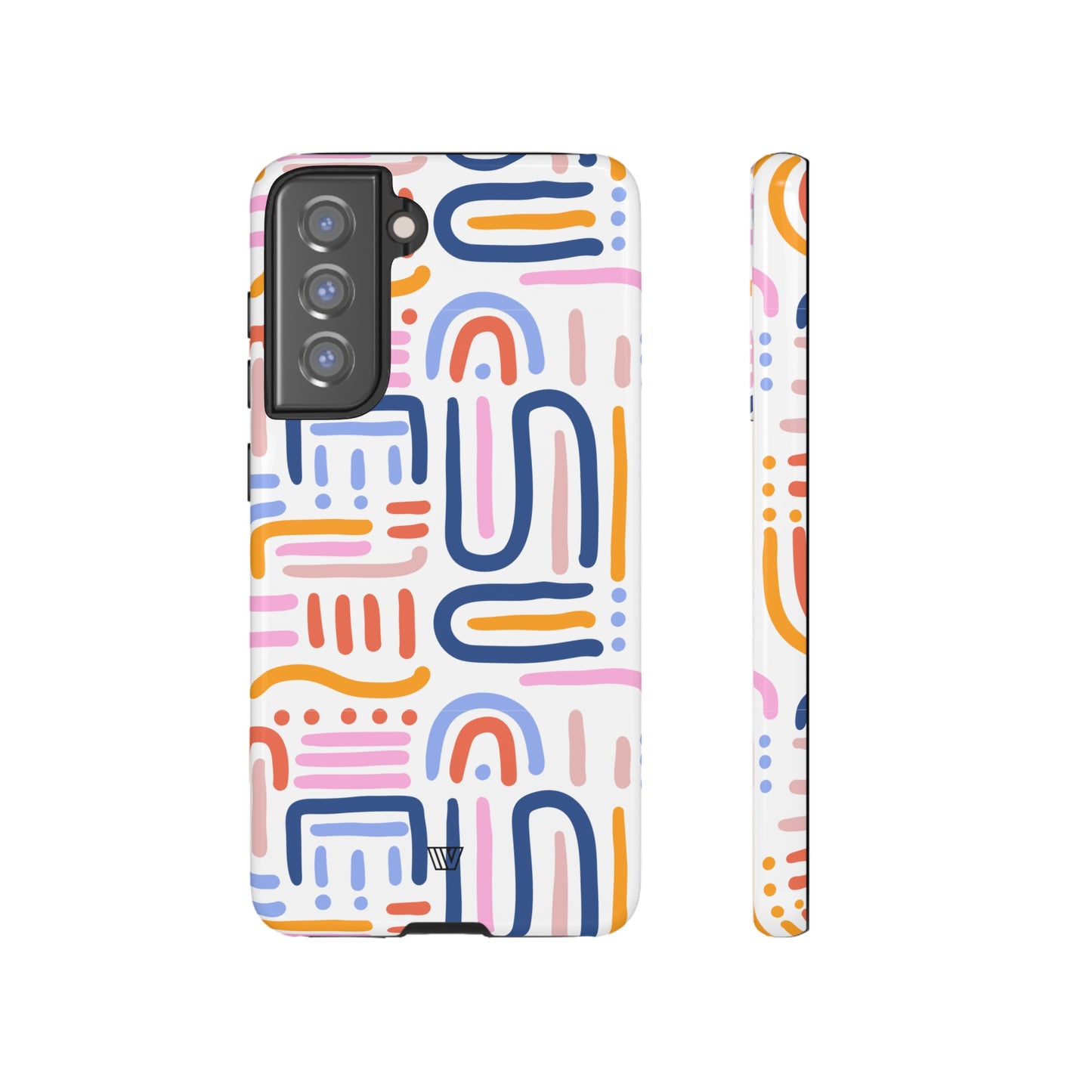 MEMPHIS BOLD LINES | Tough Phone Case - Trovvve