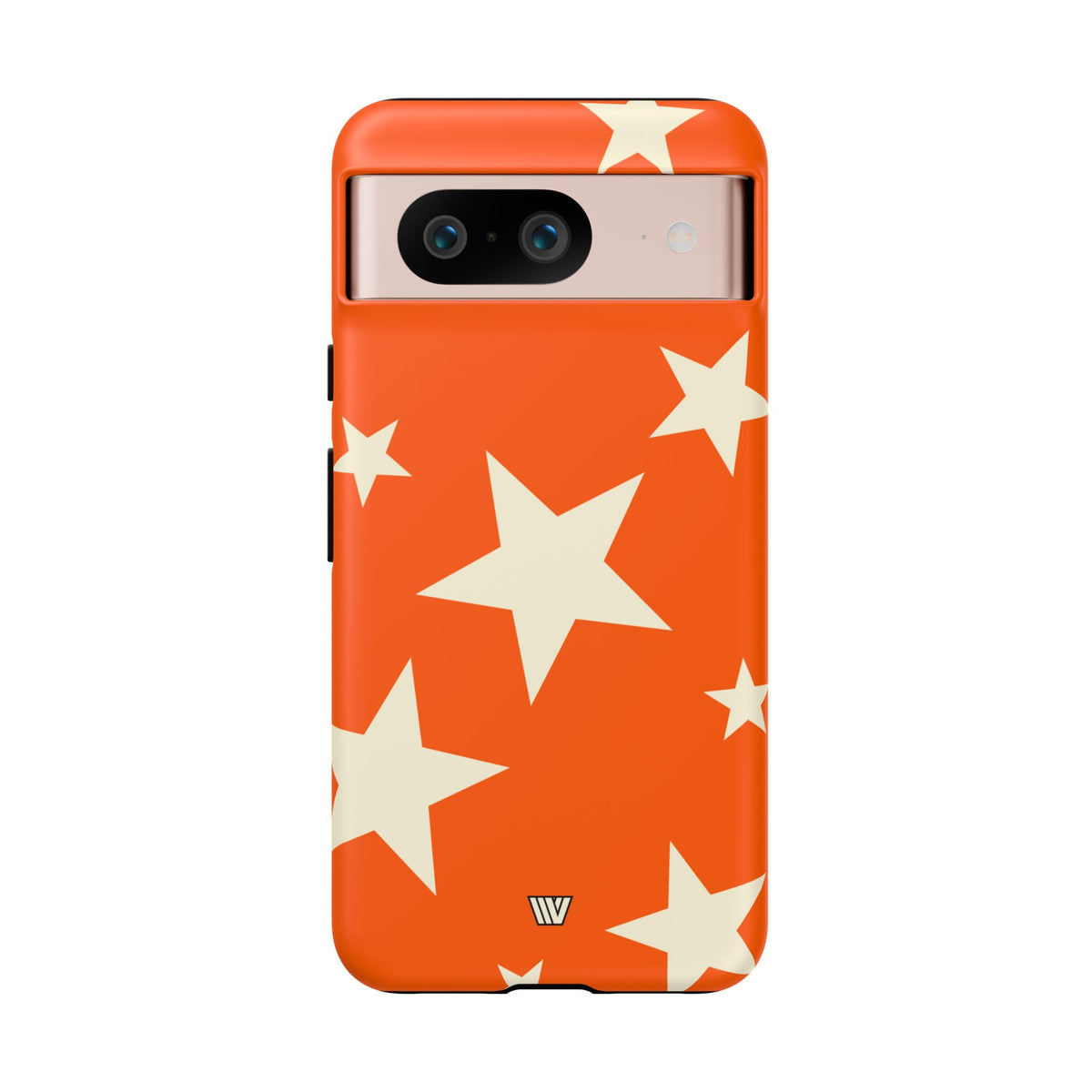 ORANGE BOLD STARS | Tough Phone Case