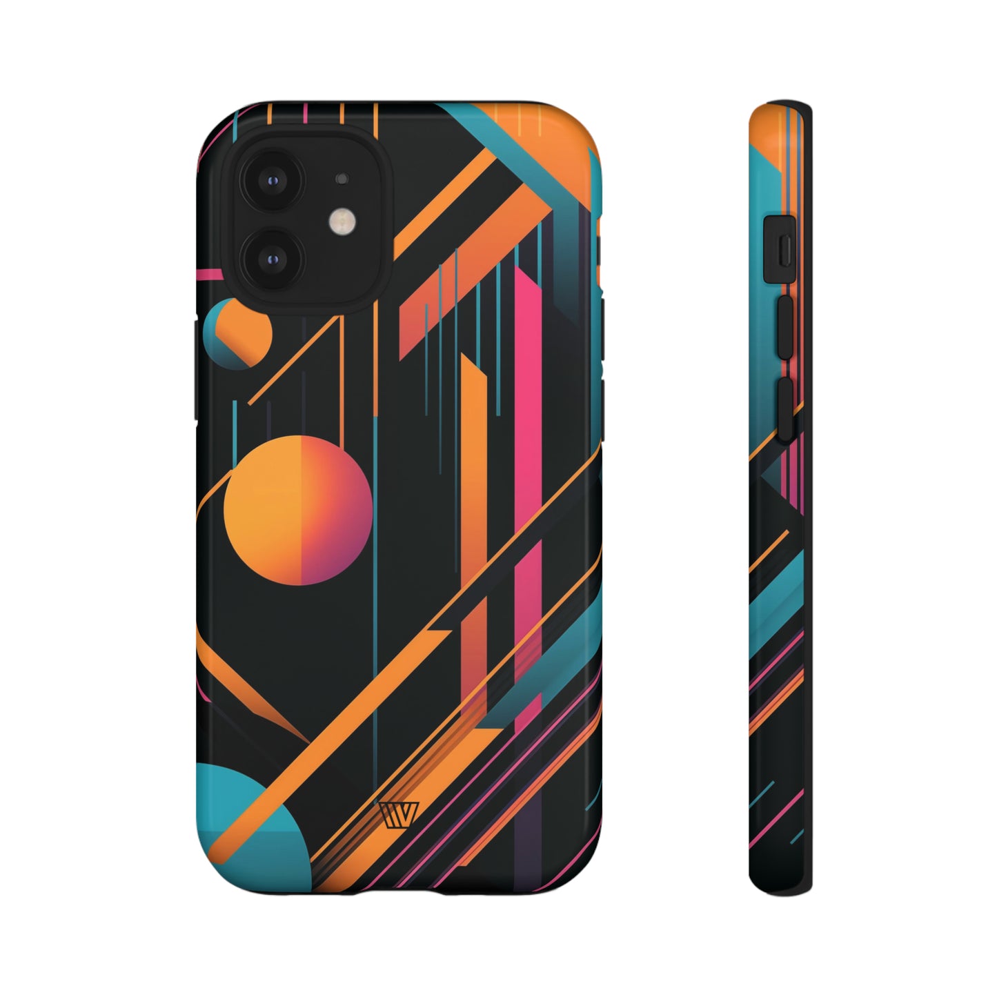 BOLD RETRO LINES | Tough Phone Case - Trovvve