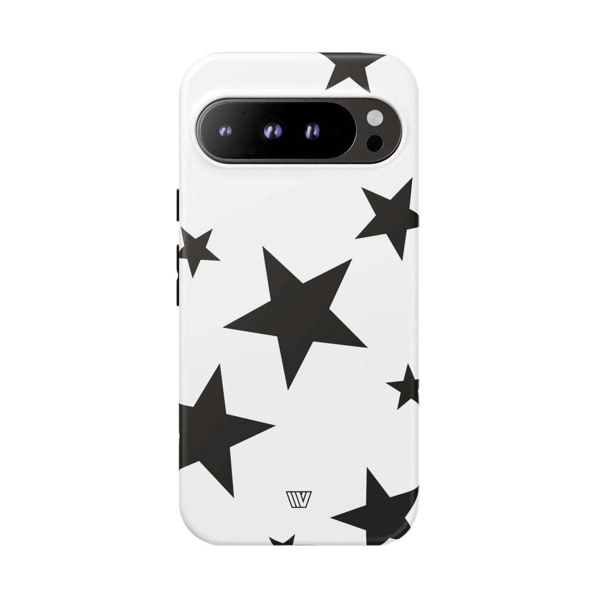 ALL WHITE BOLD STARS | Tough Phone Case