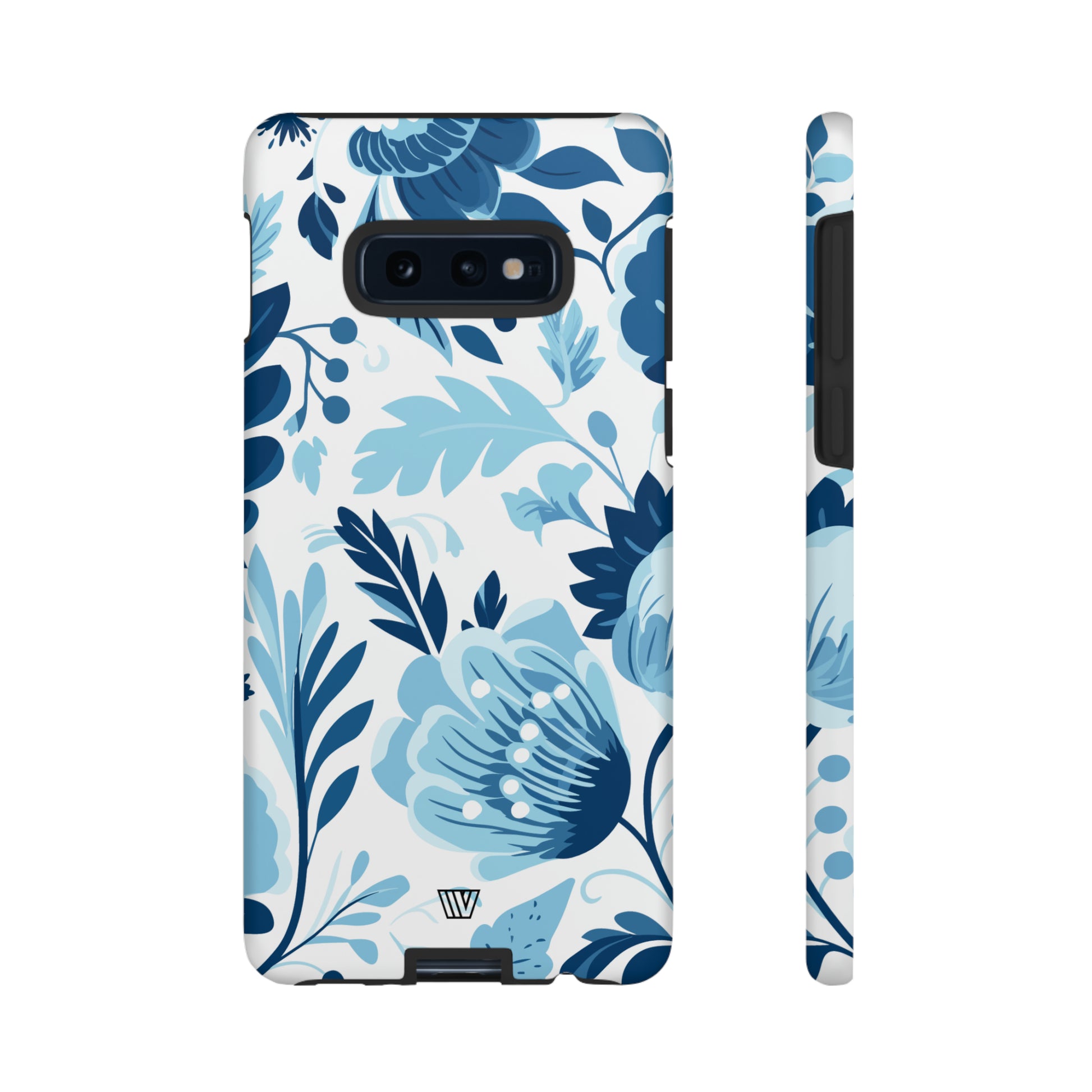 BLUE WHITE FLOWERS | Tough Phone Case - Trovvve