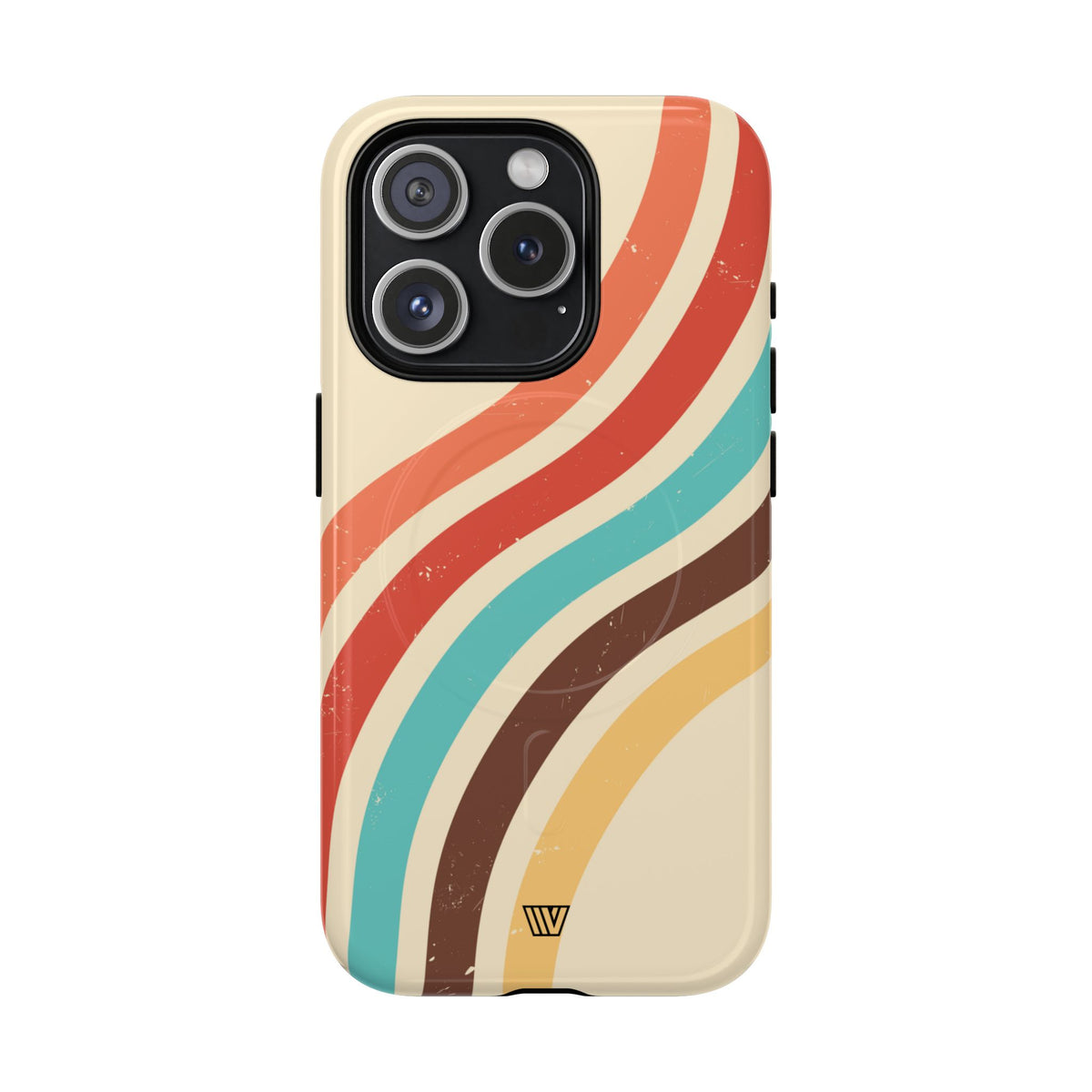 Vintage Stripe MagSafe Tough iPhone Case – iPhone 15 Pro, Glossy