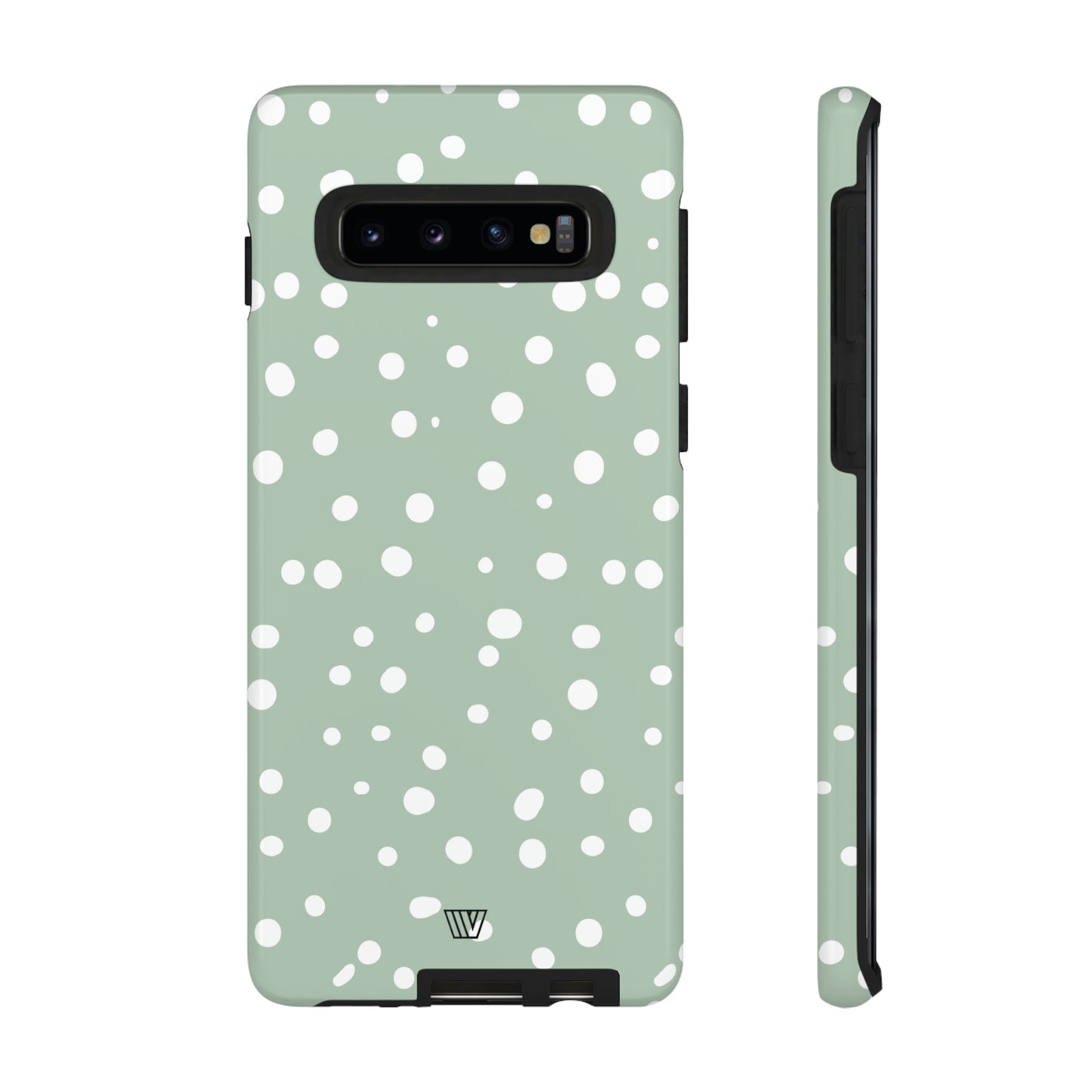 PASTEL GREEN DOTS | Tough Phone Case - Trovvve