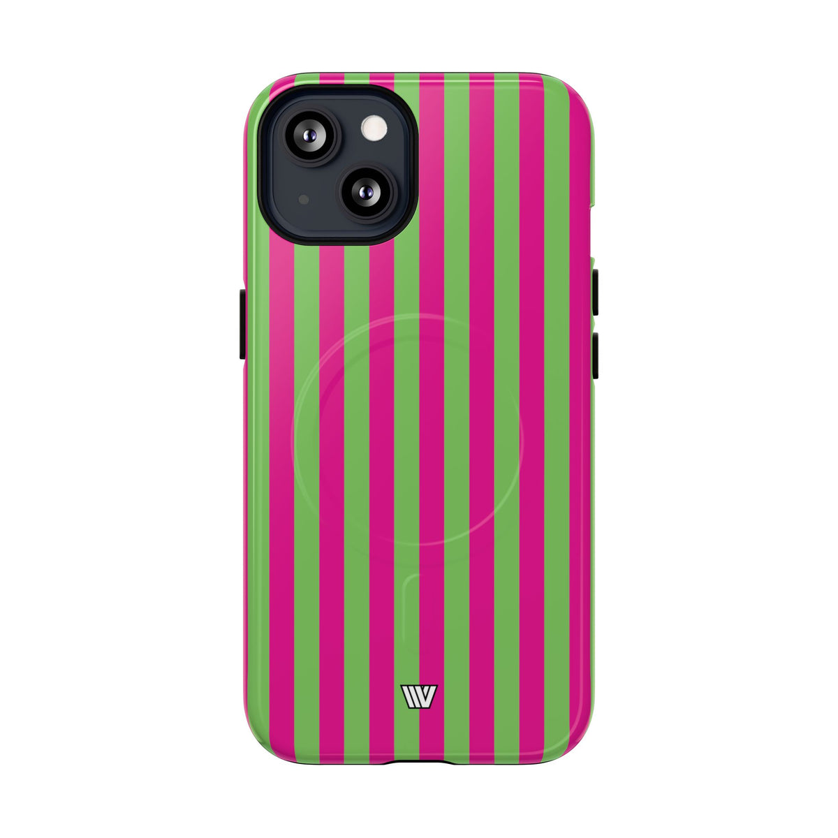 Watermelon Stripe MagSafe Tough iPhone Case – iPhone 13, Glossy