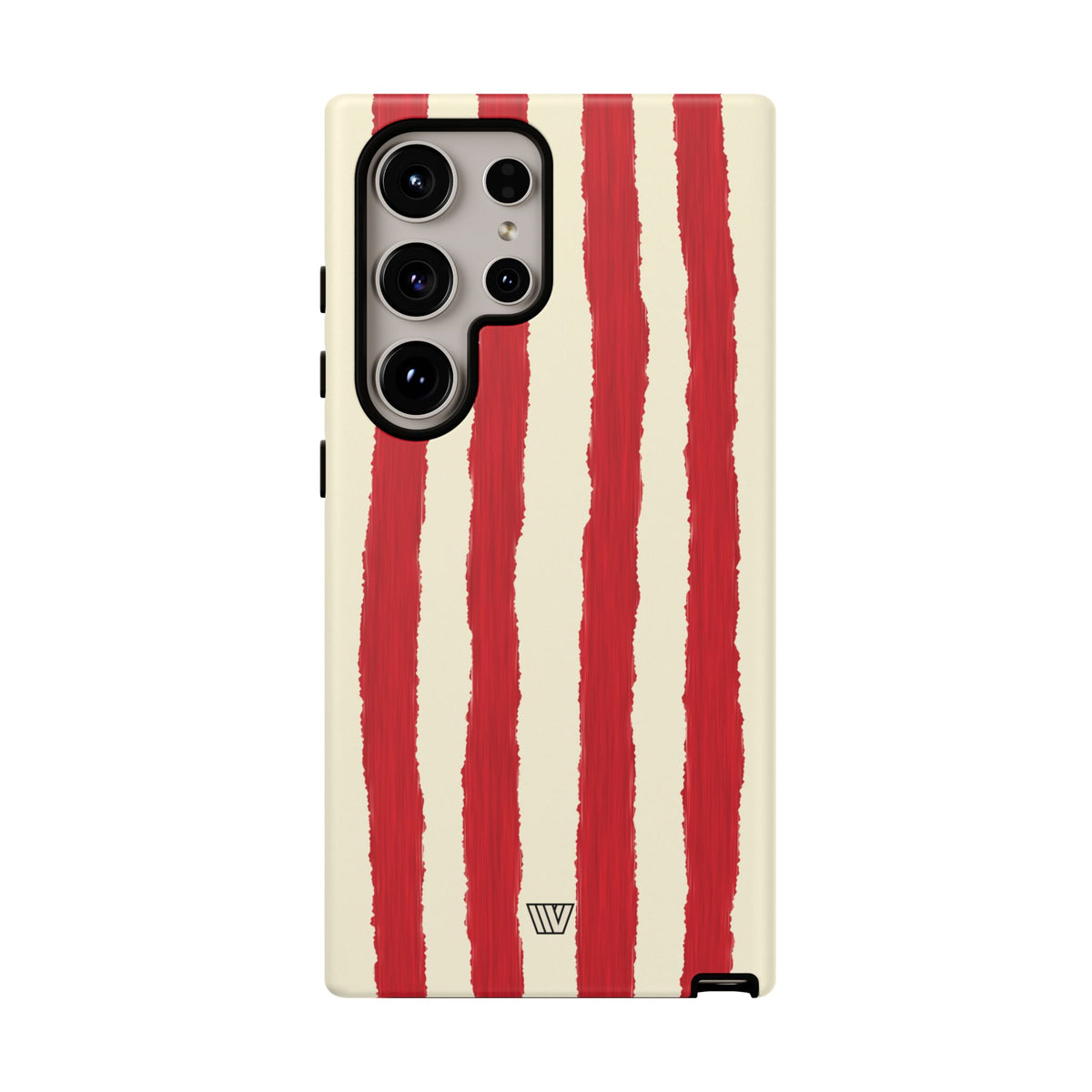 CANDY CANE STRIPE | Tough Phone Case