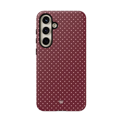 CLARET DOT | Tough Phone Case