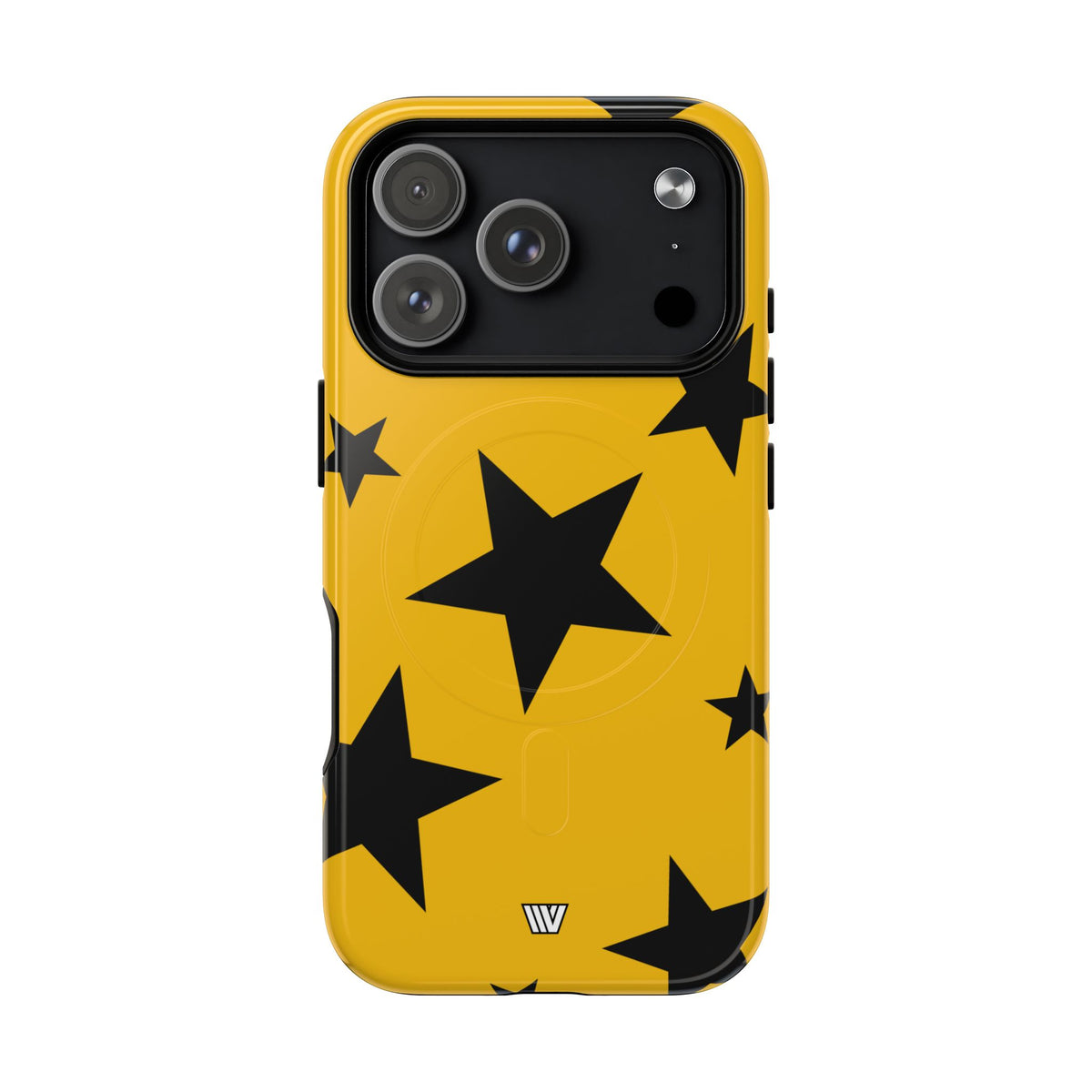 YELLOW BOLD STARS | MagSafe Tough iPhone Case