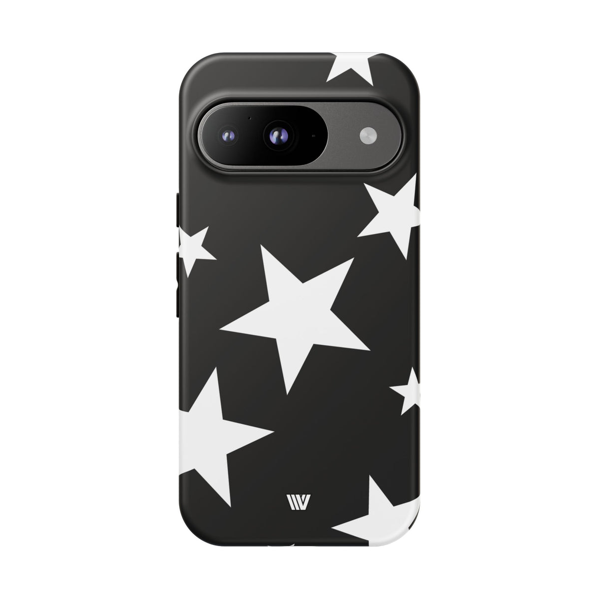 JET BLACK BOLD STARS | Tough Phone Case