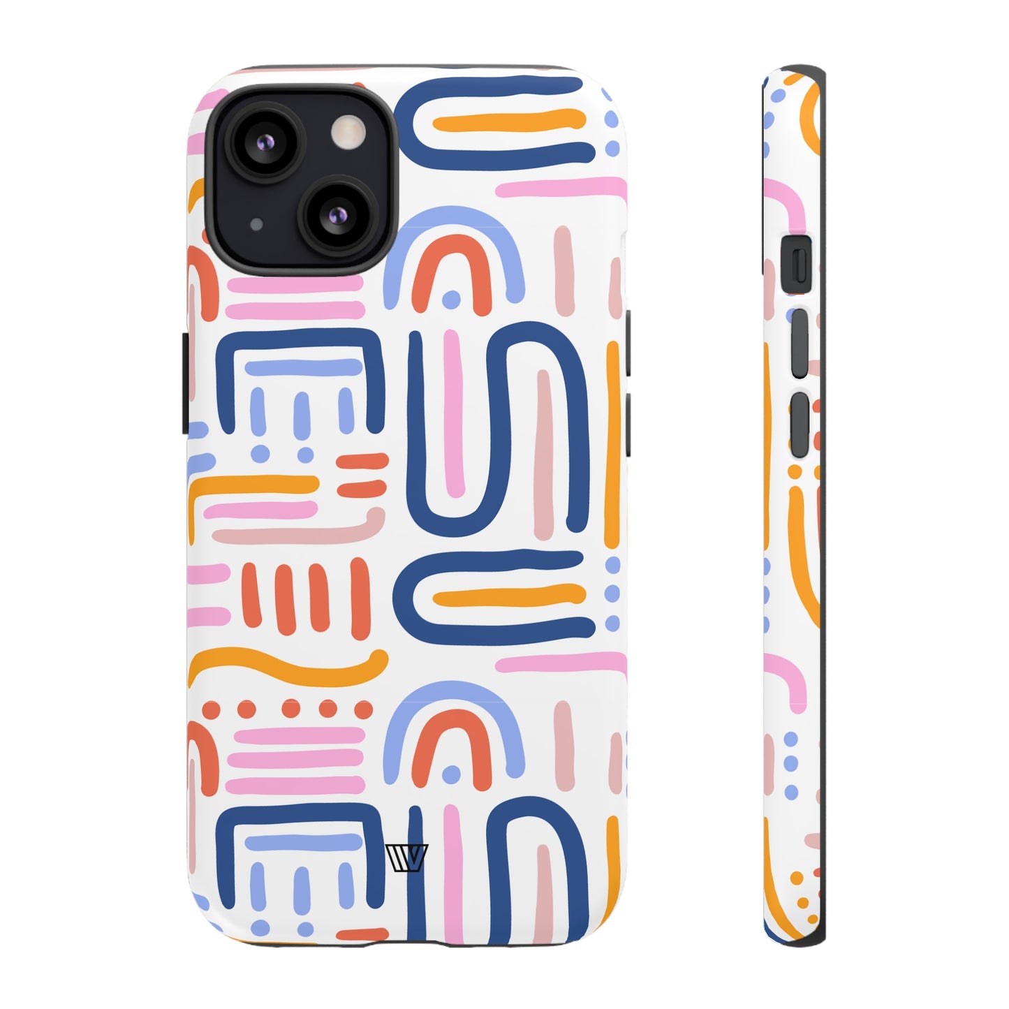 MEMPHIS BOLD LINES | Tough Phone Case - Trovvve