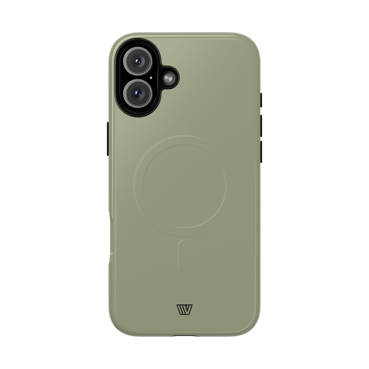 Sage MagSafe Tough iPhone Case – iPhone 16 Plus, Glossy