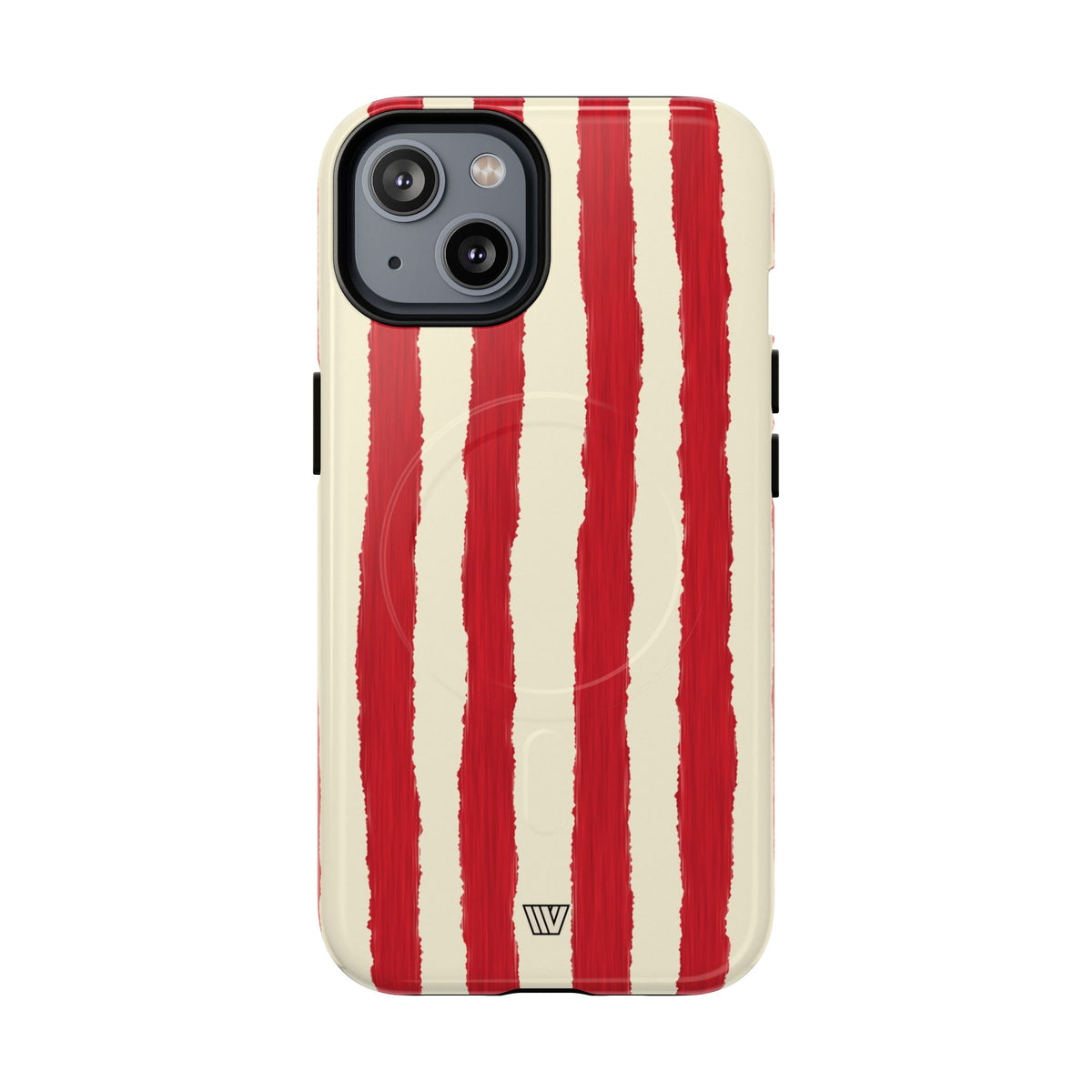 CANDY CANE STRIPE | MagSafe Tough iPhone Case