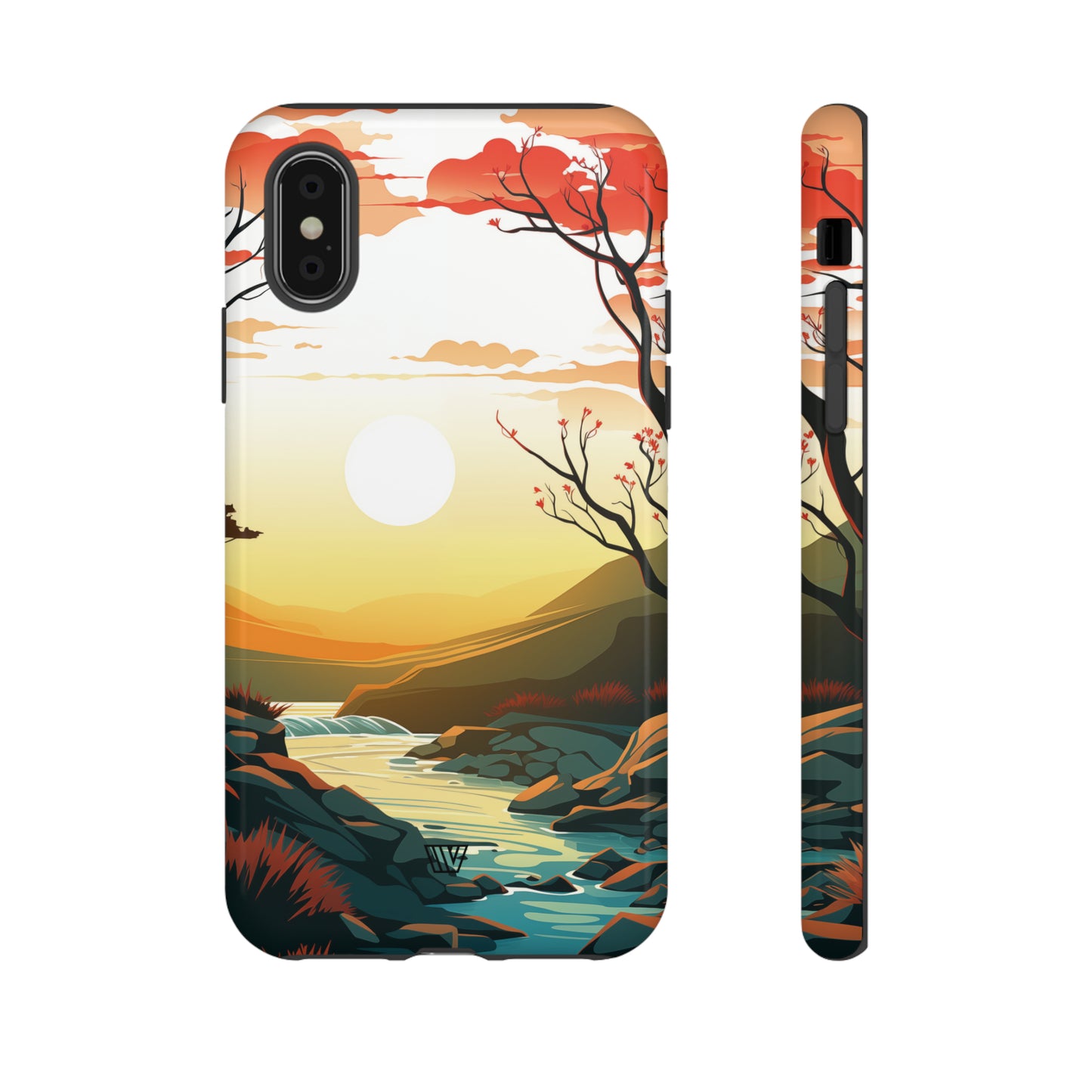 RIVER SUNSET | Tough Phone Case - Trovvve