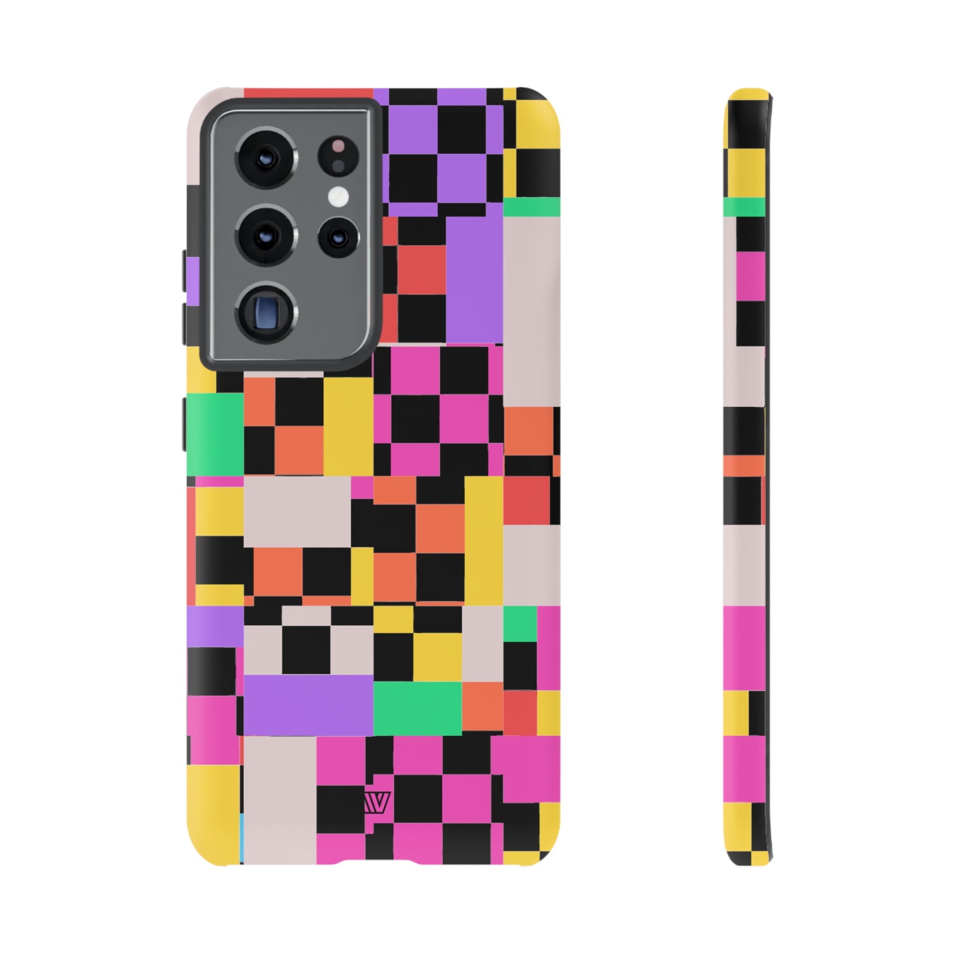 MASHED UP CHECKERBOARD | Tough Phone Case - Trovvve