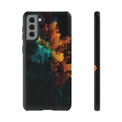 COLORFUL SMOKE EXPLOSION | Tough Phone Case