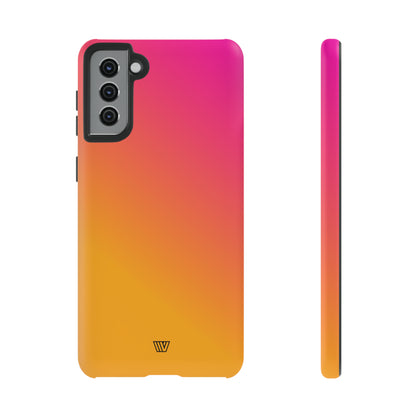 HOT PINK ORANGE | Tough Phone Case