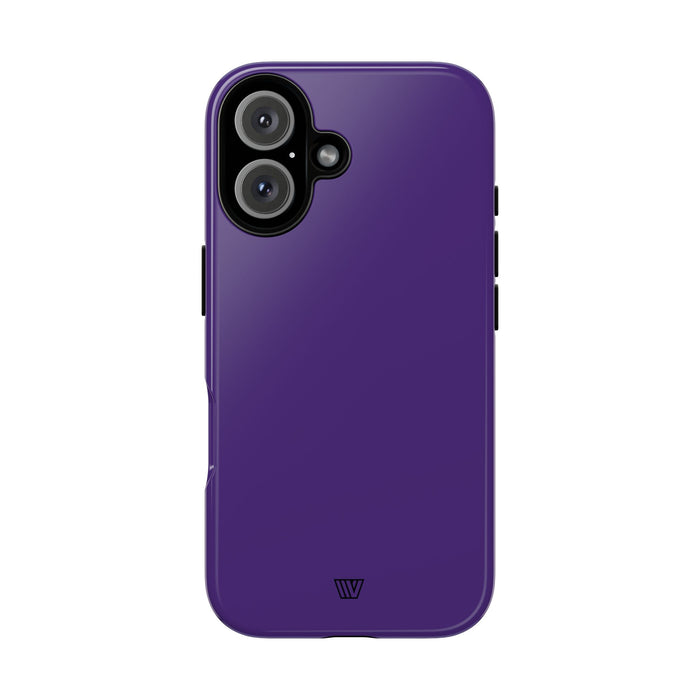 Purple Tough Phone Case – iPhone 16, Glossy