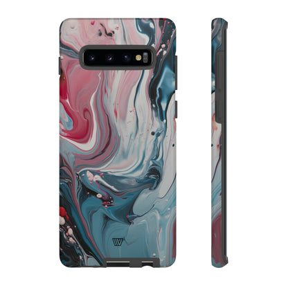 BLUE PASTEL SWIRL | Tough Phone Case - Trovvve