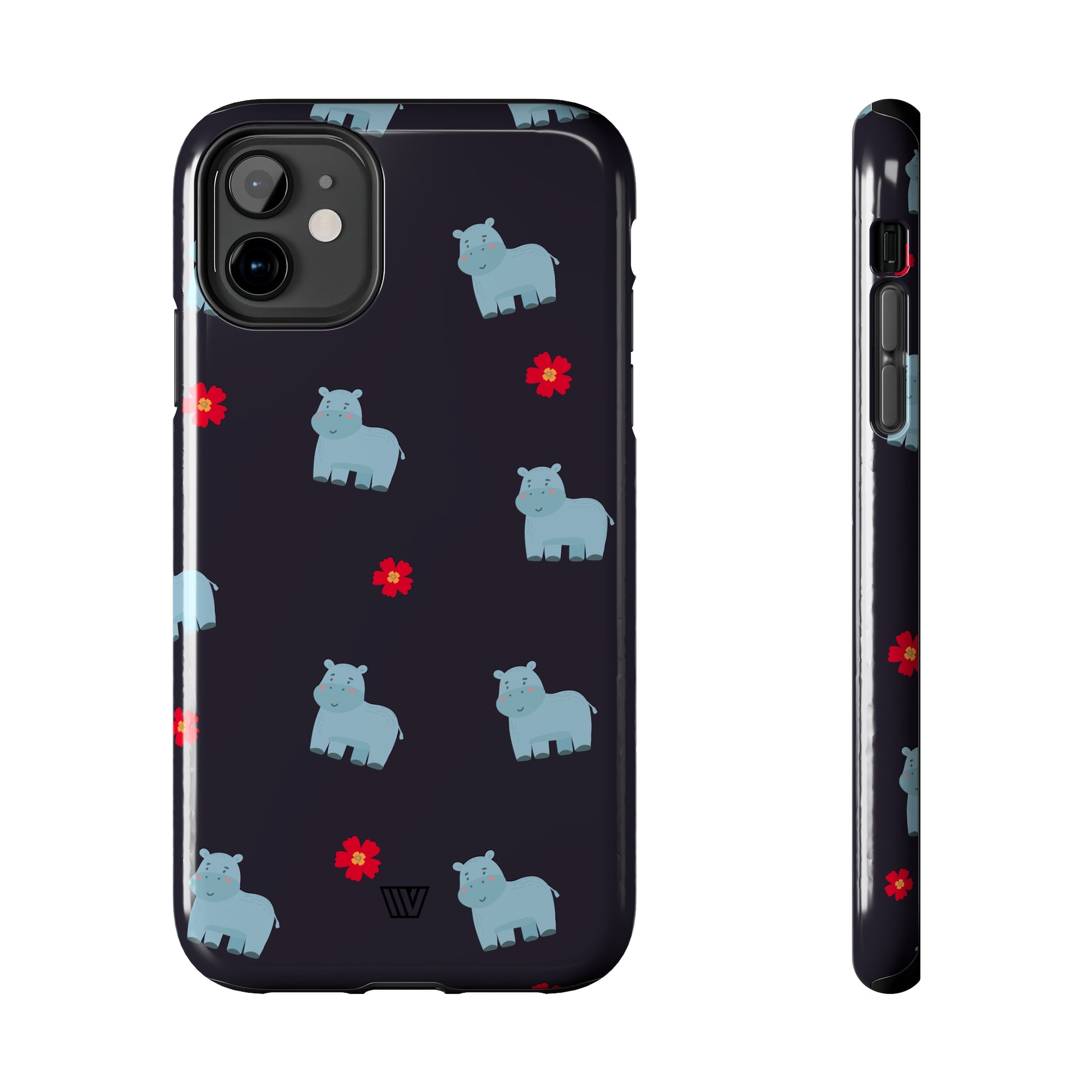 HIPPO PATTERN | Tough iPhone Case - Trovvve