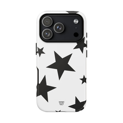ALL WHITE BOLD STARS | Tough Phone Case