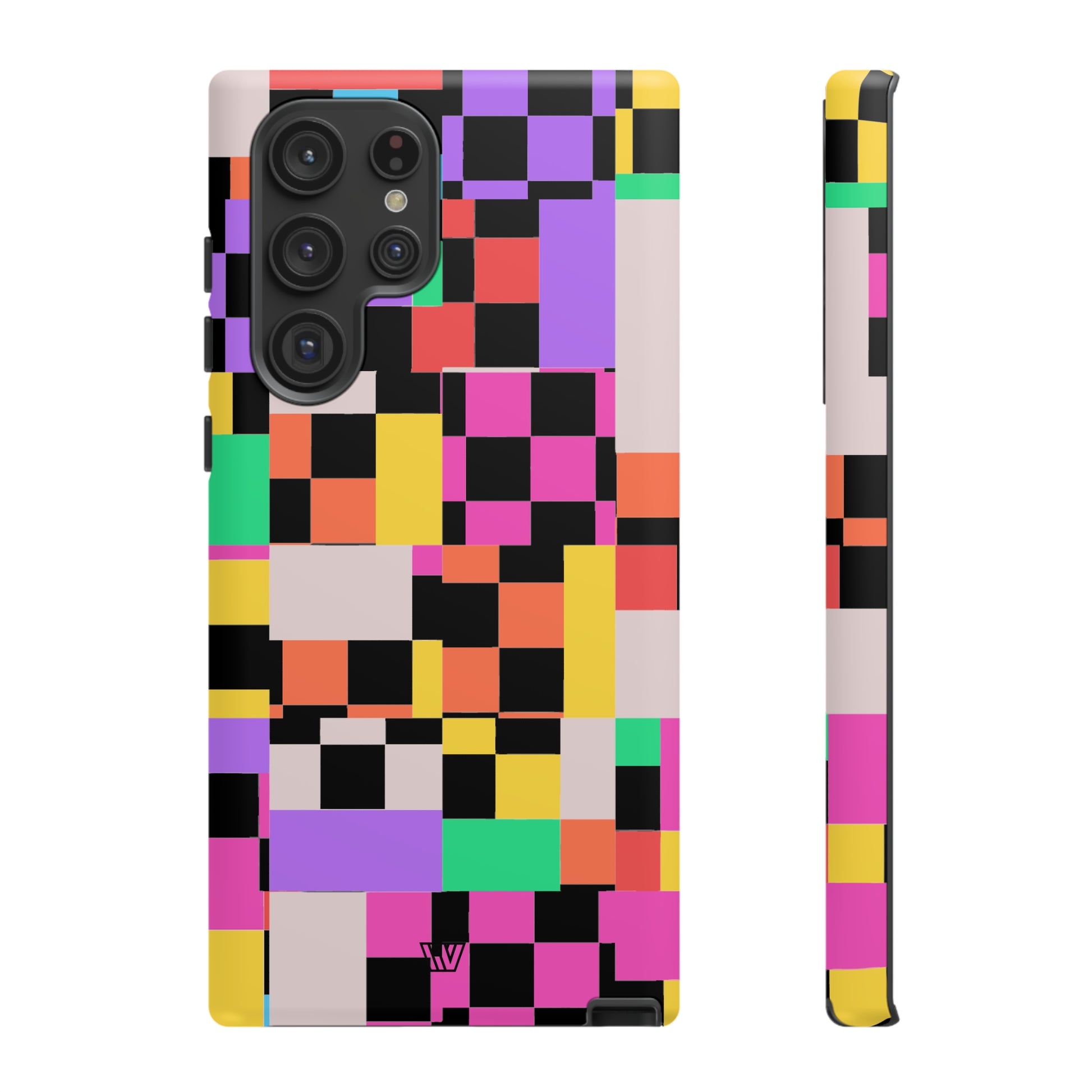 MASHED UP CHECKERBOARD | Tough Phone Case - Trovvve