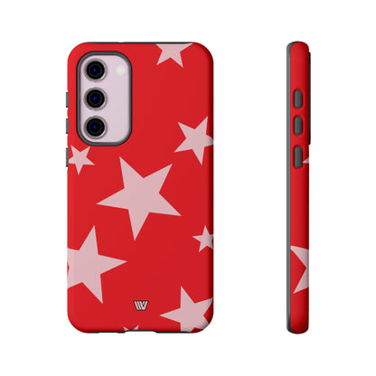 RED BOLD STARS | Tough Phone Case