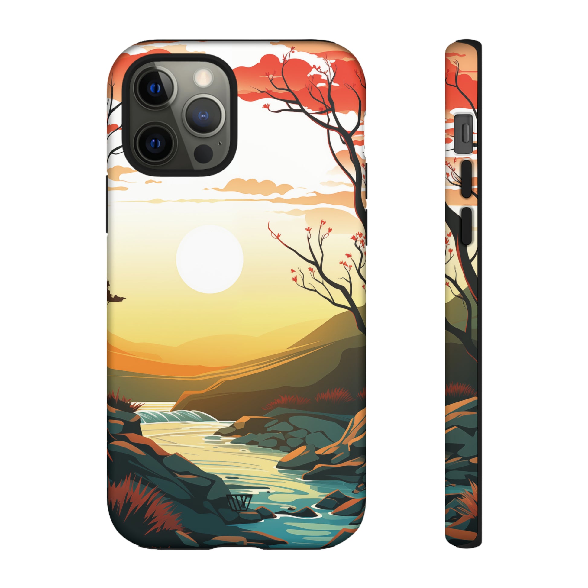 RIVER SUNSET | Tough Phone Case - Trovvve