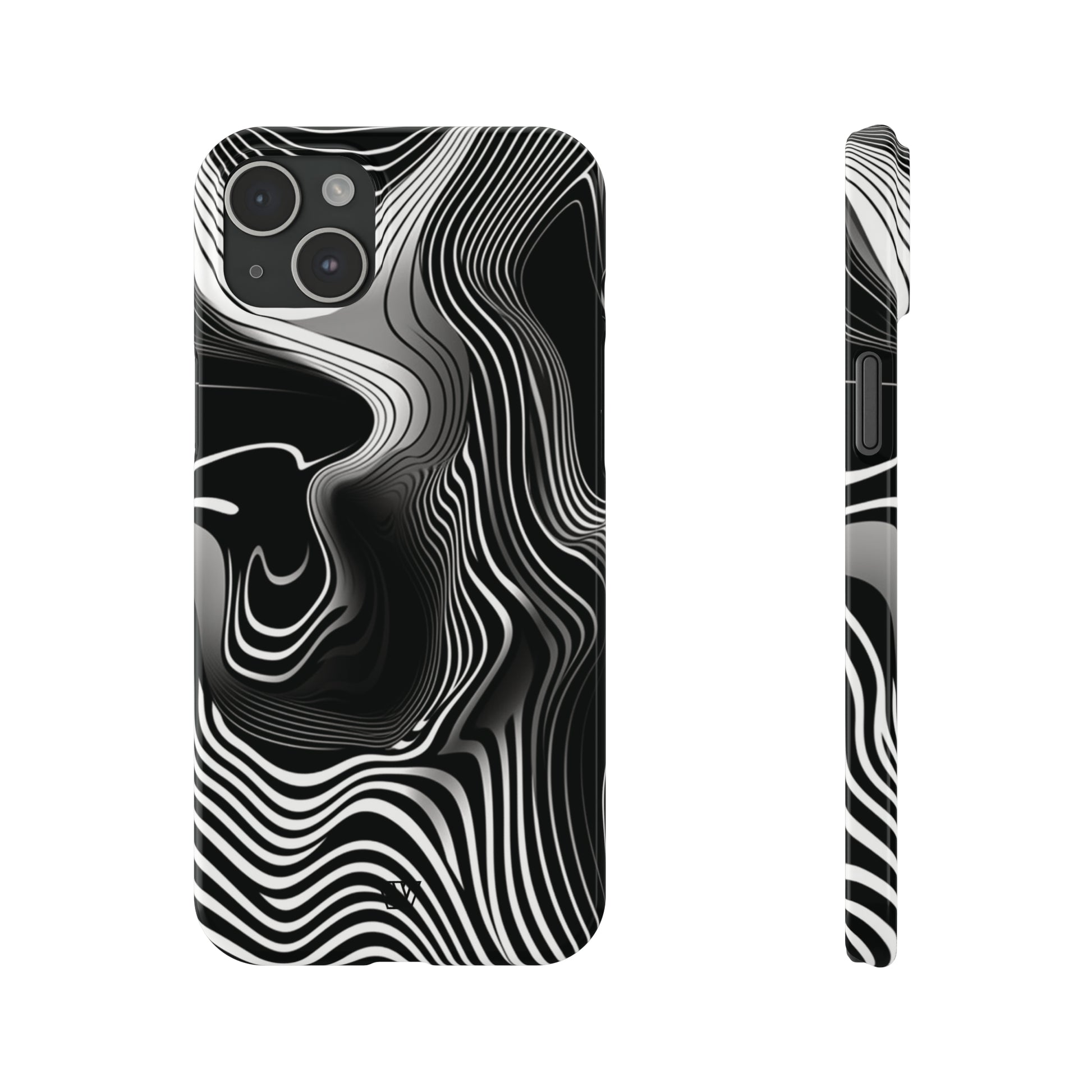 ABSTRACT ZEBRA STRIPES | Slim iPhone Case - Trovvve