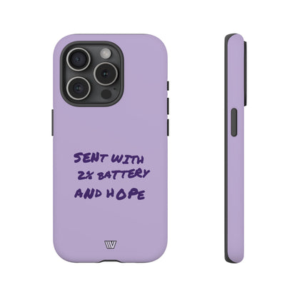 LOW BATTERY | Tough Phone Case