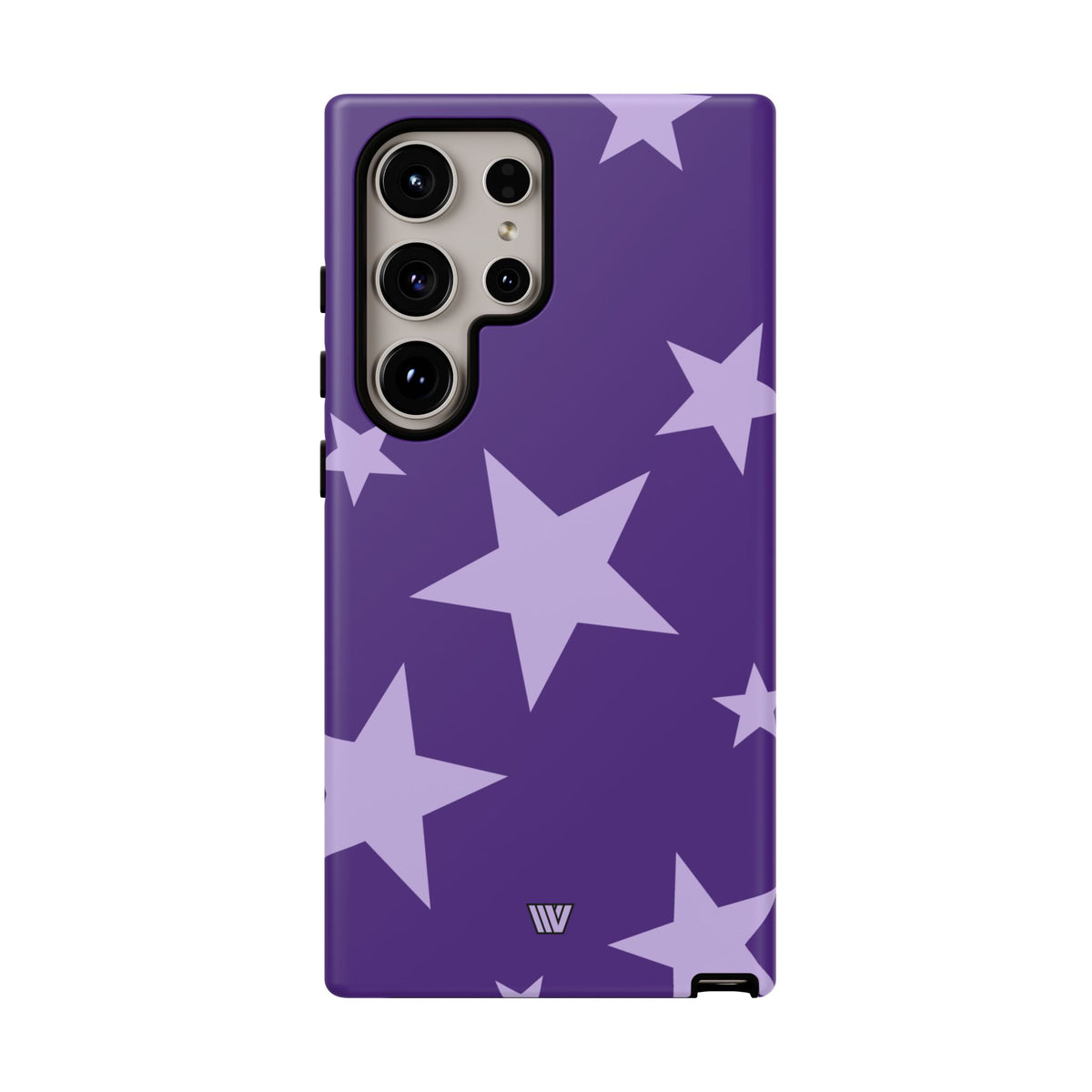 PURPLE BOLD STARS | Tough Phone Case