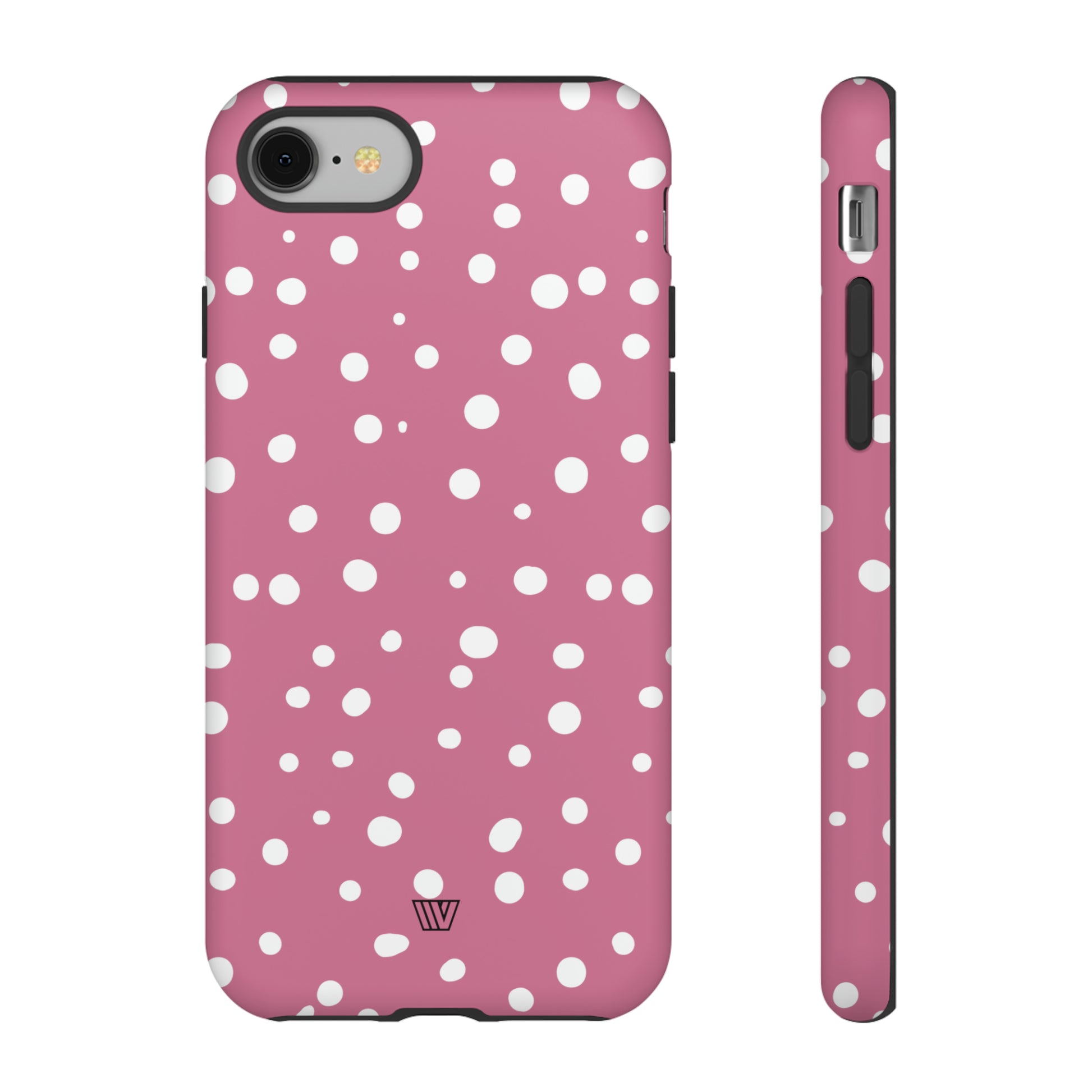 BLUSH RED DOTS | Tough Phone Case - Trovvve