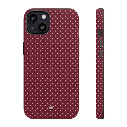 CLARET DOT | Tough Phone Case