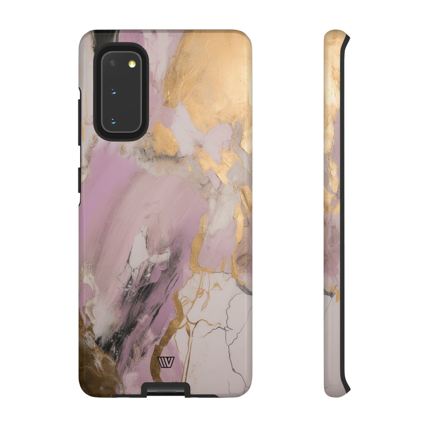 GOLD PINK ABSTRACT PAINTING | Tough Phone Case - Trovvve