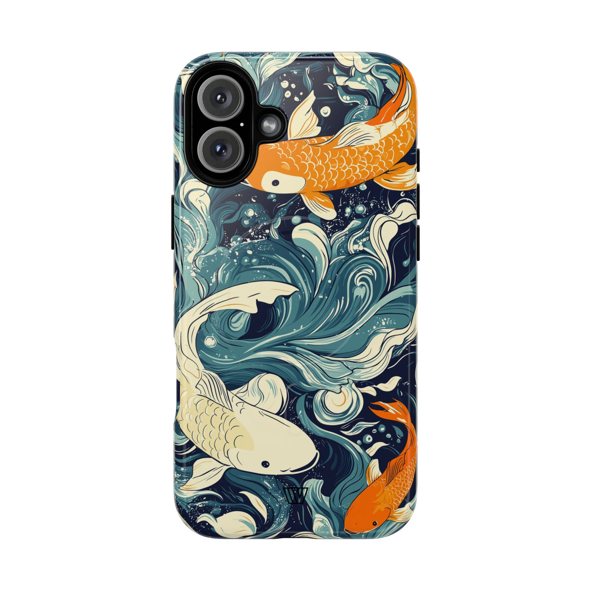 Koi Dreams MagSafe Tough iPhone Case – iPhone 16 Plus, Glossy