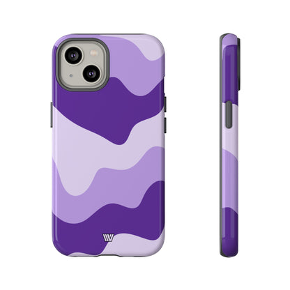 PURPLE WAVES | Tough Phone Case