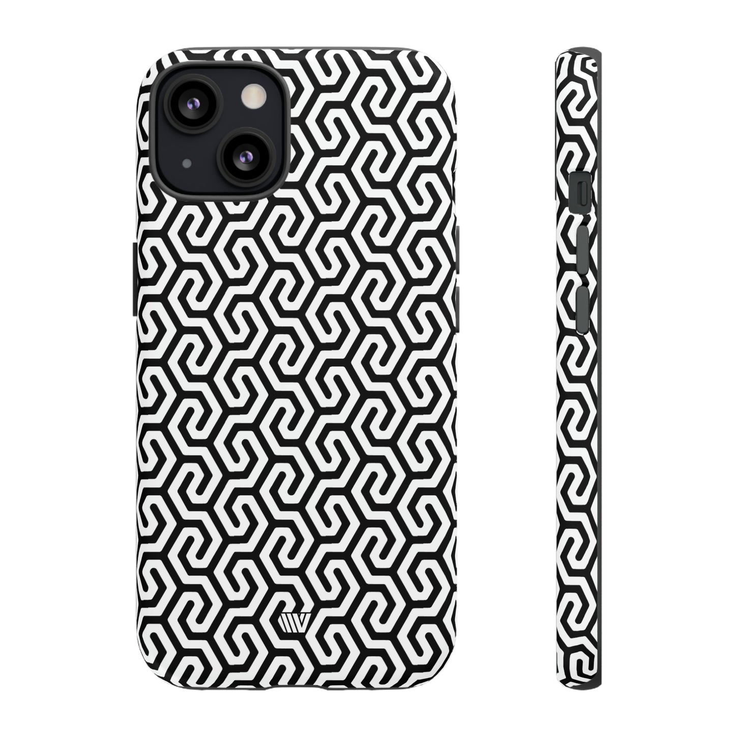 ABSTRACT INTERLOCKING PATTERN | Tough Phone Case