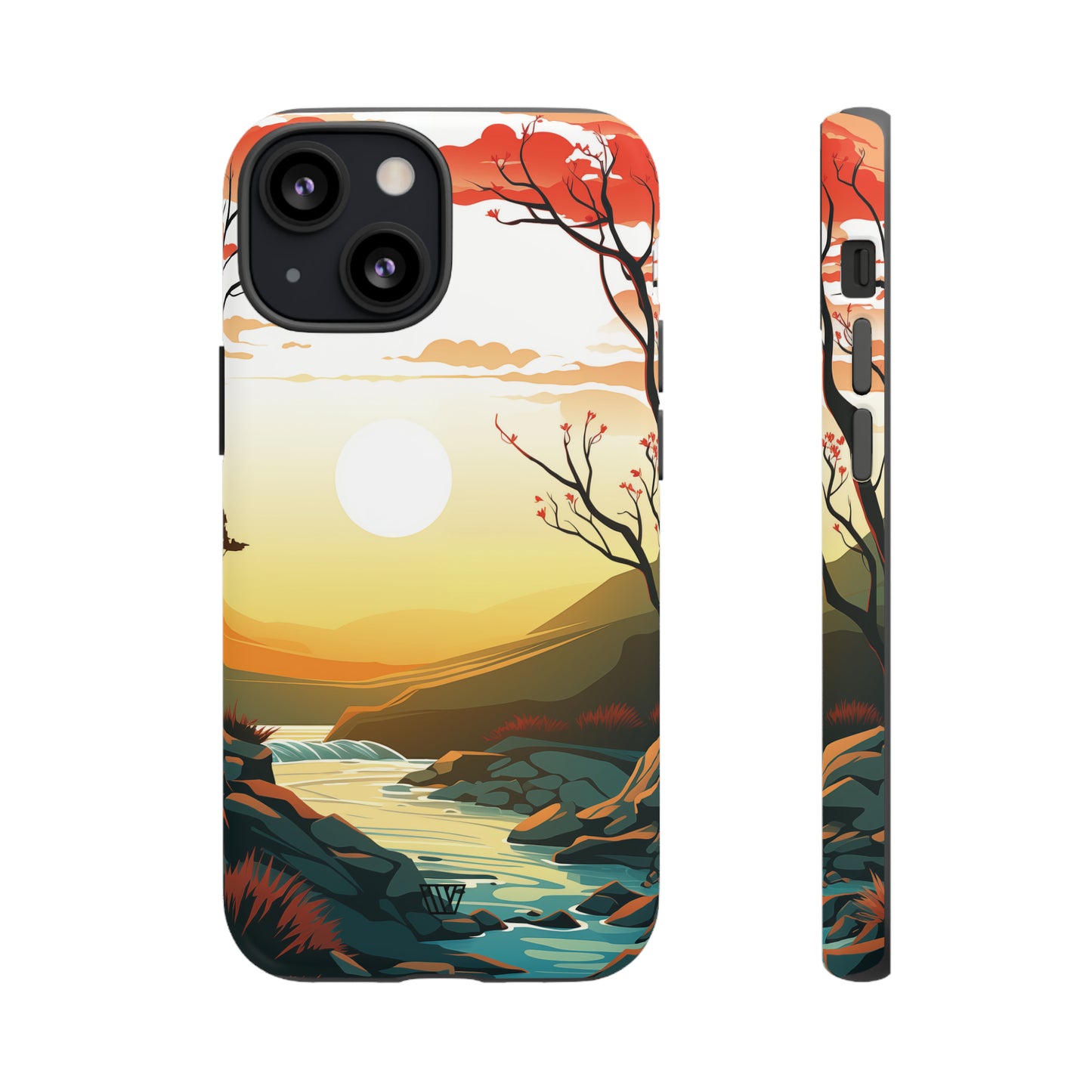 RIVER SUNSET | Tough Phone Case - Trovvve