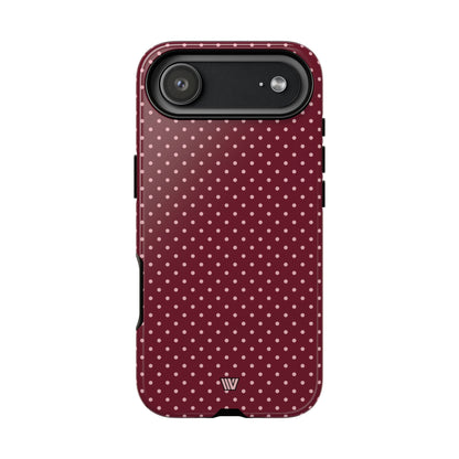 CLARET DOT | Tough Phone Case