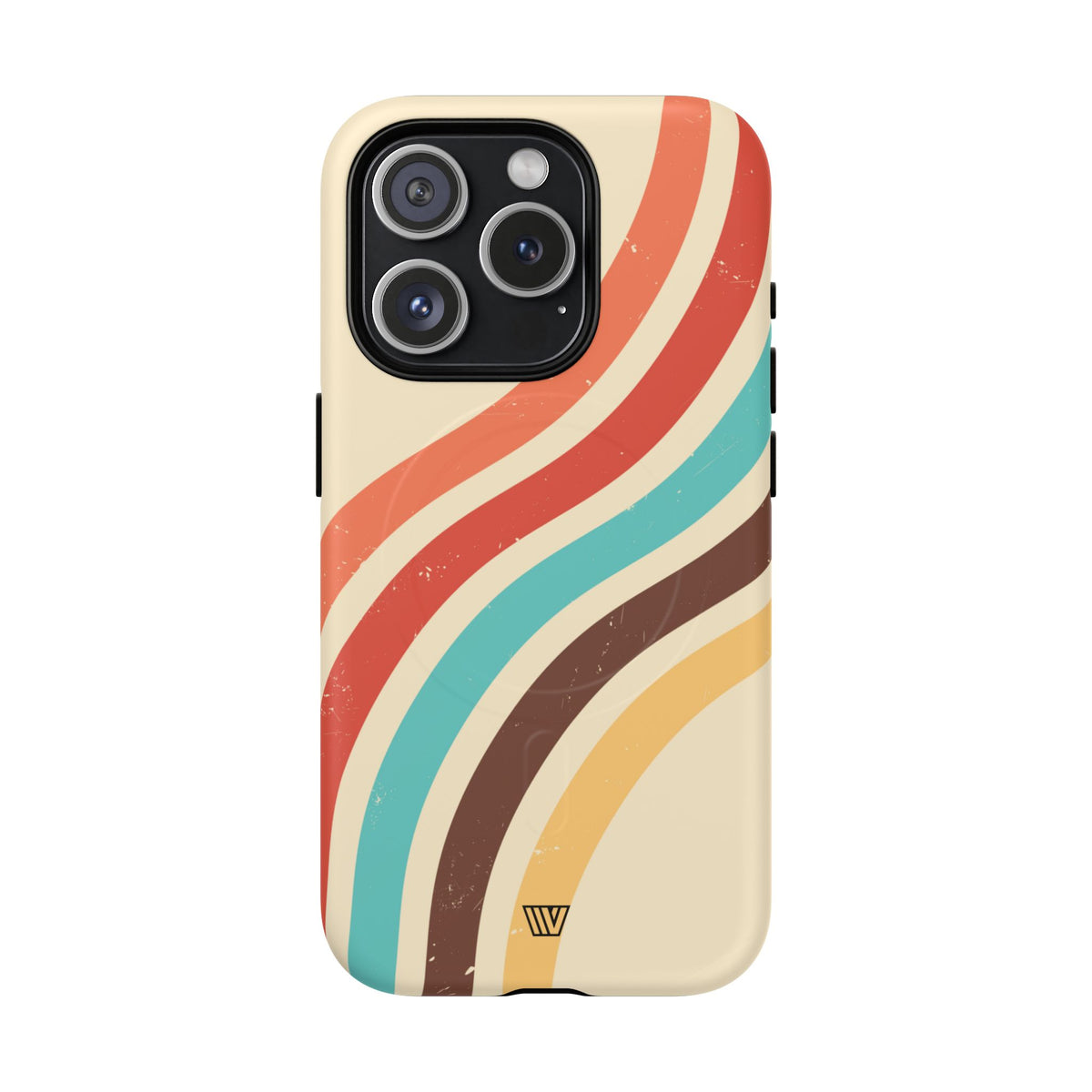 Vintage Stripe MagSafe Tough iPhone Case – iPhone 15 Pro, Matte