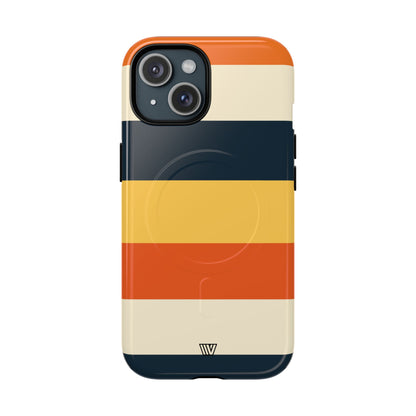BEACH SUNSET STRIPES | MagSafe Tough iPhone Case
