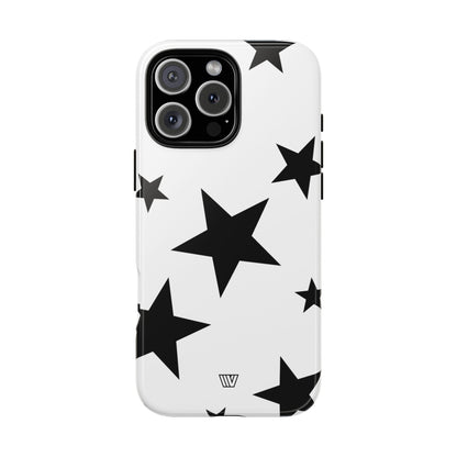 ALL WHITE BOLD STARS | Tough Phone Case