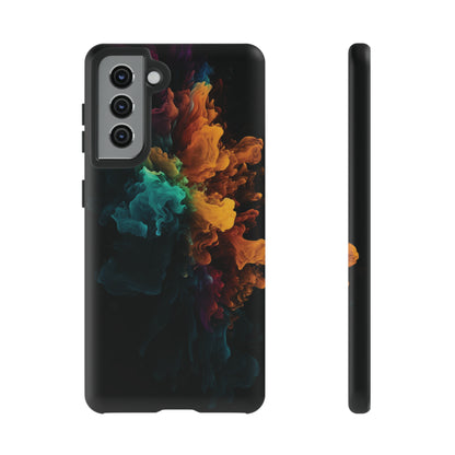 COLORFUL SMOKE EXPLOSION | Tough Phone Case