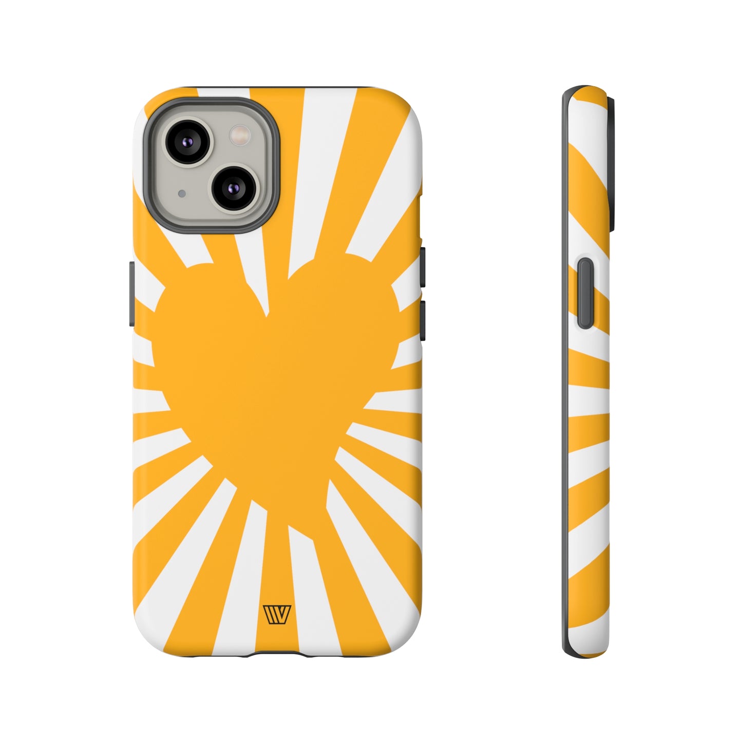 HEART SUN RAYS | Tough Phone Case - Trovvve