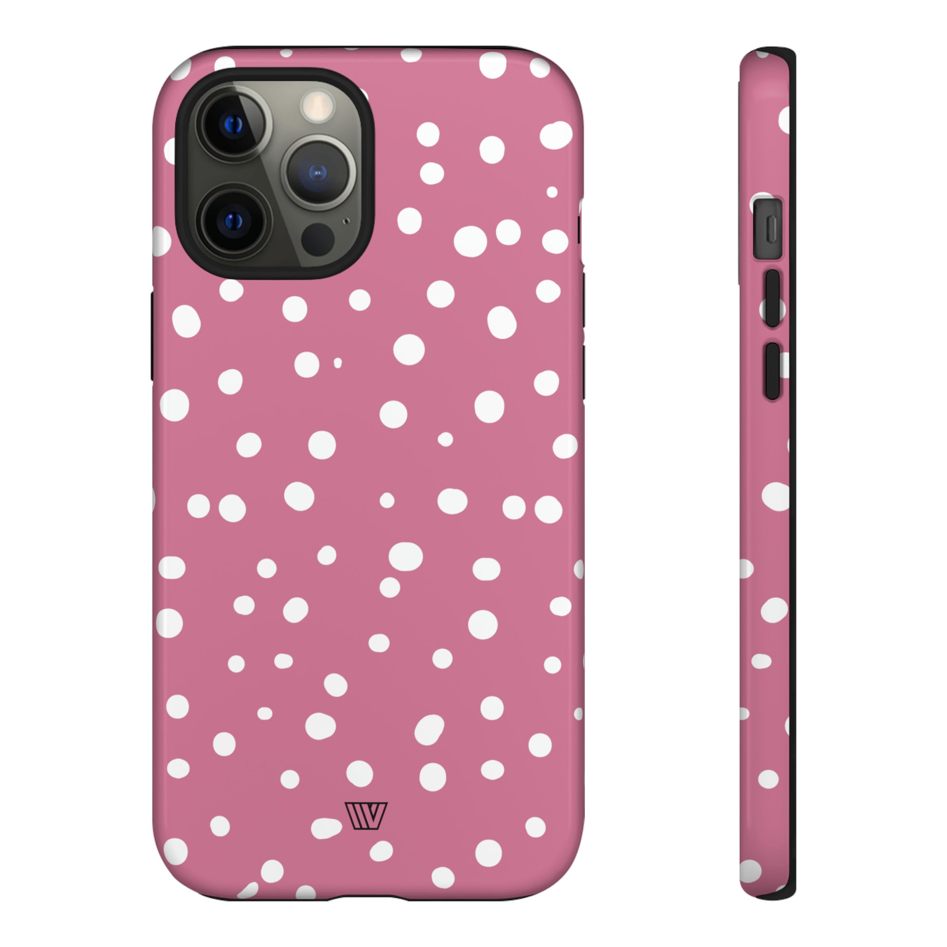 BLUSH RED DOTS | Tough Phone Case - Trovvve