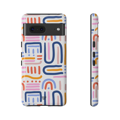 MEMPHIS BOLD LINES | Tough Phone Case - Trovvve