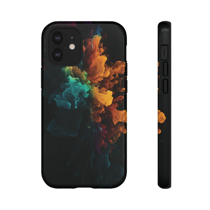 COLORFUL SMOKE EXPLOSION | Tough Phone Case